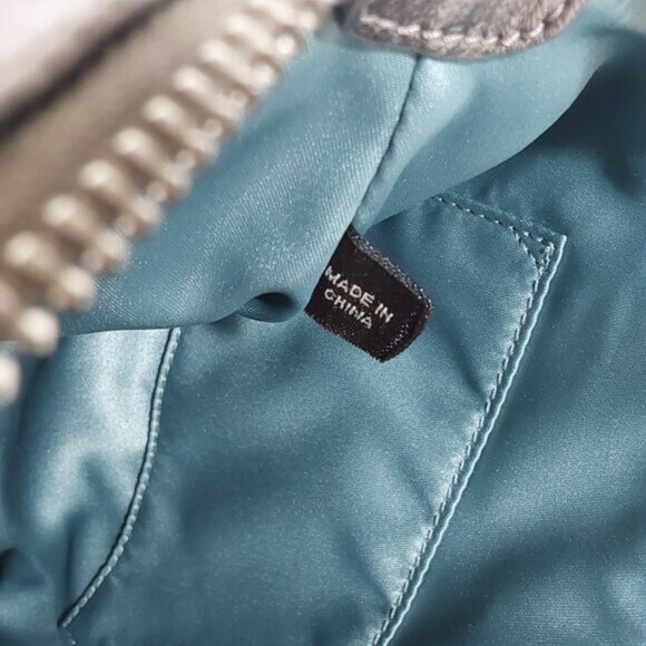 NWT! Coach Metallic Gunmetal Mini Chelsea Leather Satchel Bag - Picture 12 of 12